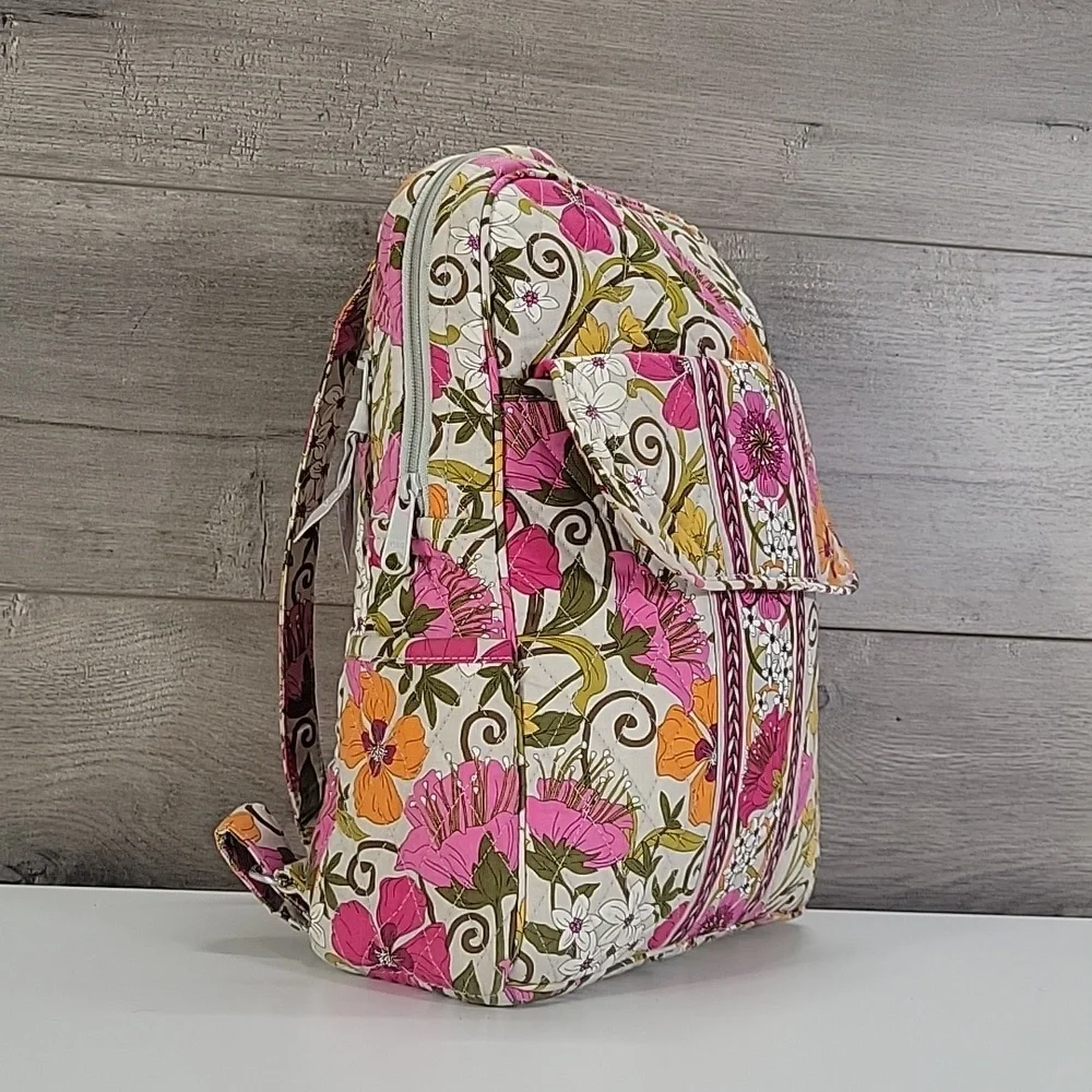 Vera Bradley Small Quilted Floral Backpack